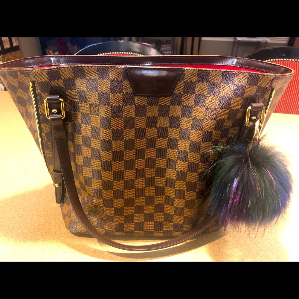 Louis Vuitton Rivington Cabas Damier Tote